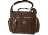 Borsa Street Nylon Borsa Donna Marrone 30X15X22 OTJ204C