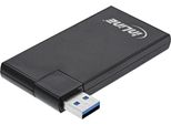Inline® 35391 180 Twist Hub Usb 3.0, 4 Porte, Ruotabile, Nero