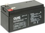 Quatpower Accumulatore Al Piombo LB1.3-12, 12 V-/1,3 Ah