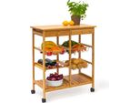 Carrello Da Cucina Relaxdays James Xxl Con 3 Cestini