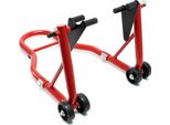 Cavalletto Anteriore Wiltec Per Pneumatici Da 230-290 Mm, 670 X 445 Mm, Supporto Di Montaggio In Acciaio Per Ruota Anteriore, Martinetto Per Moto Fino A 450 Kg, Martinetto Anteriore
