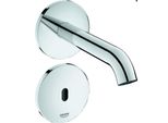 Grohe Essence E Robinetterie Murale éLectronique à Infrarouge Pour Lavabos, Saillie 182Mm, Alimentation Secteur, DifféRents Programmes, Sans MéLangeur, 36447000, 36447000