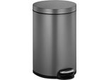 Eko - Serene Treteimer 20 Liter - Stainless Steel Plastic - Platin