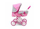 Milly Mally Bambola Carrozzina Alice Prestige Ragazze 67 Cm Rosa/Grigio