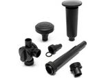 Ricambio Sunsun Per Pompa Per Acquario Serie CQB-/CTP-/CHJ Set Di Accessori 4, Set Di Accessori Con Ugello Per Fontana Per Pompa Per Laghetto, Pompa Per Acquario Efficiente