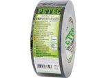 Nastro In Tessuto Liscio (Nero) / 50M X 48Mm - Petec