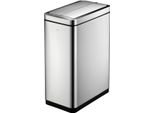 Eko - Portarifiuti Deluxe Phantom Sensor 20+20 Litri - Acciaio Inox Polipropilene - Acciaio Inox Opaco