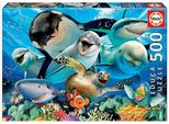 Educa 17647 Animali Marini Selfie Puzzle Da 500 Pezzi