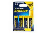 LR06 Aa Varta Energy Batterie Alcaline LR06 ( 20 Blister )