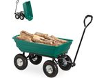Relaxdays Carrello Ribaltabile Da Giardino