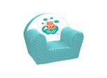 Nuovo Seggiolino Baby Fox Di Menta In Minky