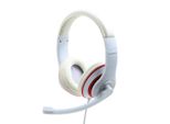 Gembird Gembird MHS-03-WTRD Headphones/Headset Wired Head-Band Calls/Music Red, White