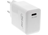 Inline® 31500C Caricatore Di Alimentazione Usb Pd Singolo Usb Type-C, Power Delivery, 20W, Bianco