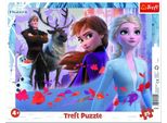 Trefl Puzzle Del Regno Di Ghiaccio: Avventura 25 Pezzi