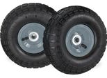 Relaxdays Set Di 8 Ruote Per Camion Sack 3,5-4 Nero-Grigio