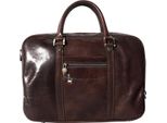 Florence Borsa A Tracolla In Pelle Borsa Business Borsa A Tracolla Marrone OTF148N
