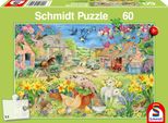 Schmidt Puzzle La Mia Piccola Fattoria 60 Pezzi