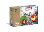 Clementoni Play For Future Puzzle Marvel: Avengers 104 Pezzi