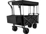 Carrello A Mano Vevor Carrello A Mano Pieghevole Carrello Da Spiaggia Carrello Per Attrezzature Carrello Per Escursioni Con Tettuccio
