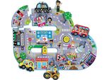 Puzzle Per Bambini Reig Busy City 11 Pezzi
