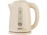 Bollitore Adler Cr 1254L Beige Acciaio Inox Plastica 2200 W 1,7 L