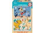 Disney Il Re Leone Pinocchio Puzzle 2X50Pz.