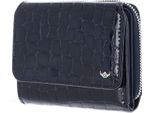 Golden Head Pelle Portafoglio Cayenne Rfid Protect Zipped Billfold Coin Wallet Nightblue Blu Scuro
