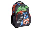 Zaino Scuola The Avengers Nero 32 X 15 X 42 Cm
