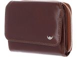 Golden Head Pelle Portafoglio Colorado Rfid Protect Zipped Billfold Coin Wallet Tabacco Marrone