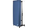 10X Oliver Tappetino Da Ginnastica Con Occhielli E Carrello 180 X 60 X 1,5 Cm - Blu