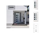 Vidaxl Porta D'ingresso Bianca 100X200 Cm Alluminio E Pvc - Porte D'ingresso