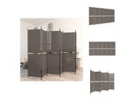 Vidaxl Paravento 6 Pezzi Antracite 300X180 Cm Tessuto - Divisorio Per Ambienti