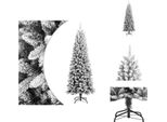 Vidaxl Albero Di Natale Artificiale Con Neve 240 Cm Pvc&Pe - Alberi Di Natale