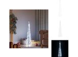 Vidaxl Led Cono Luminoso Acrilico Decorazione Bianco Freddo 90 Cm - Illuminazione Natalizia