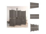 Vidaxl Paravento 6 Pezzi Antracite 300X200 Cm Tessuto - Divisorio Per Ambienti