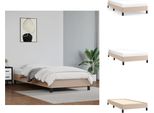 Vidaxl Struttura Letto Cappuccino-Marrone 90X200 Cm In Pelle Finta - Letti E Strutture Letto