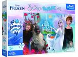 Trefl Puzzle Super Shape Xl Regno Di Ghiaccio 2: Nel Mondo Di Anna Ed Elsa 104 Pezzi