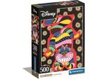 Puzzle Cle 500 Compatto Il Gatto Del Cheshire 35533