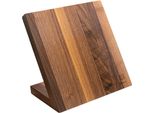 Artelegno Ceppo Magnetico Da 5 Coltelli In Legno Di Noce AL91WL