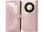 Custodia Honor Magic 6 Lite - Pelle Finta - Custodia A Ribalta Imoshion - Finitura Oro Rosa