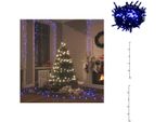 Vidaxl Luci Da Fata A Led Con 150 Led Blu 15 M In Pvc - Illuminazione Natalizia