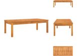 Vidaxl Tavolino 100X50X33 Cm In Legno Massiccio Di Acacia - Elementi Per Divani Da Giardino