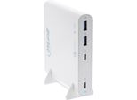 Inline Usb Netzteil Gan Ladegeraet 4-Port 2X USB-C+ USB-A 120W Weiß (31515W)