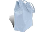 Borsa Shopper Toscanto Blu Chiaro In Pelle D2OTTM107SH