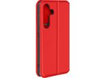 Avizar, Custodia Galaxy S24 / S25 Folio Con Scomparto Per Carte E Supporto, Rosso