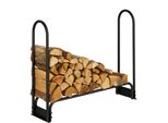 Relaxdays Porta Legna In Metallo 110 Cm