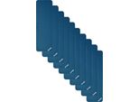 10X Oliver Tappetino Da Ginnastica 180 X 60 X 1,5 Cm - Blu
