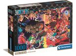Clementoni Impossible One Piece Puzzle 1000 Pezzi Cartoni Animati