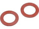 Set: 2 Rondelle Di Tenuta Ø13.5X21X1 Per Montaggio A Molla, Forcella Telescopica Superiore - Simson S50, S51, S53, S70, S83, SR50, SR80