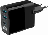 Gembird Gembird TA-UC-PDQC30LCD-BK-02 Caricabatterie Per Dispositivi Mobili Universale Nero Ac Ricarica Rapida Interna